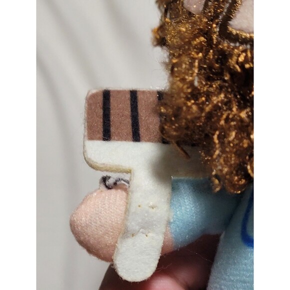 Bob Ross With Paint Brush And Pallette Fiesta Plush 6.5" Stuffed Animal - Picture 4 of 16